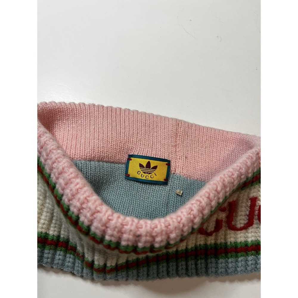 Gucci x Adidas Tricolor Headband Rare - Picture 3 of 5